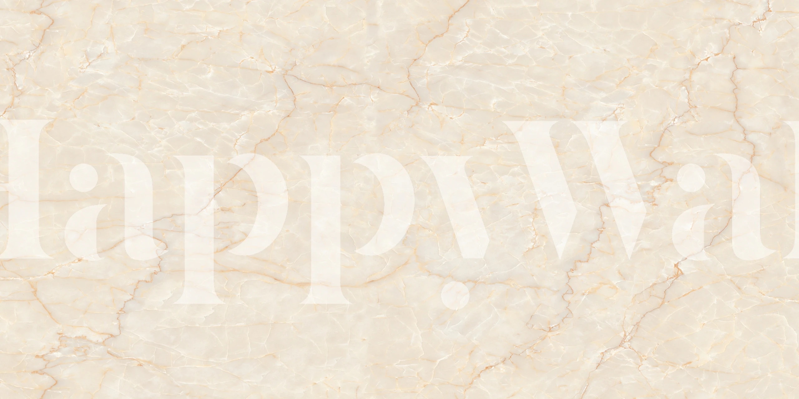 Crema Marfil Marble Stone wallpaper in a room