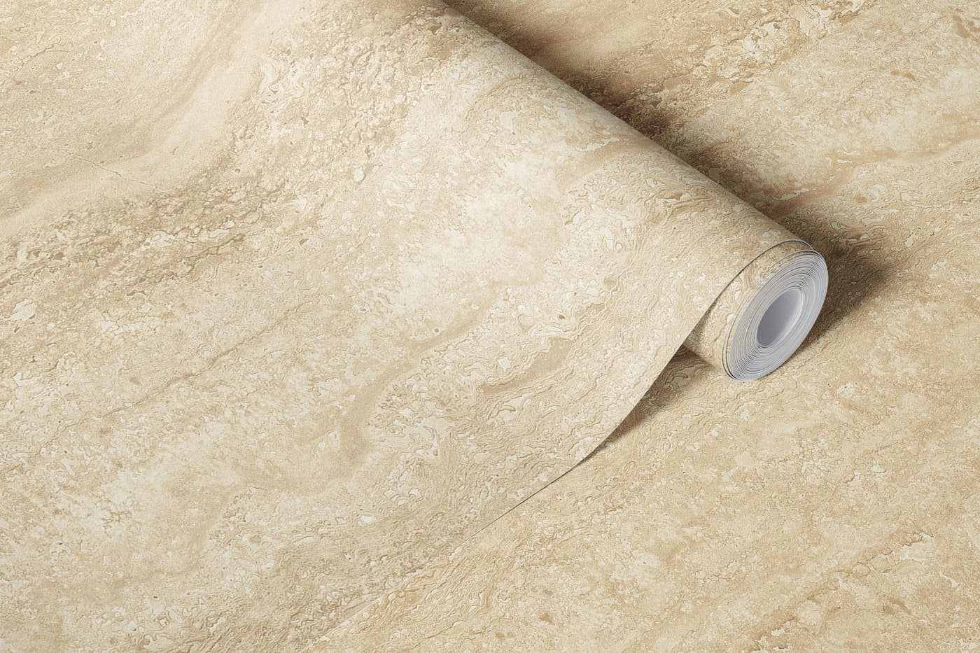 Travertine Sandstone Beige wallpaper roll