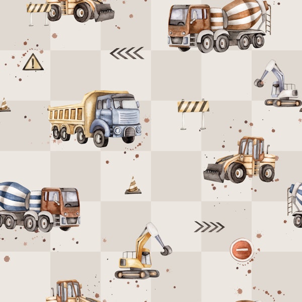 Construction vehicle grid
