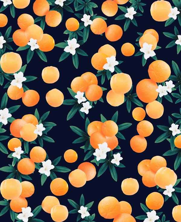 Orange Twist Flower Night 3