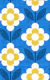 Preloved blooms-blue-yellow-granny squares
