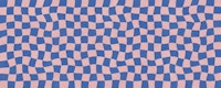 Wavy Blue and Pink Squares tapete