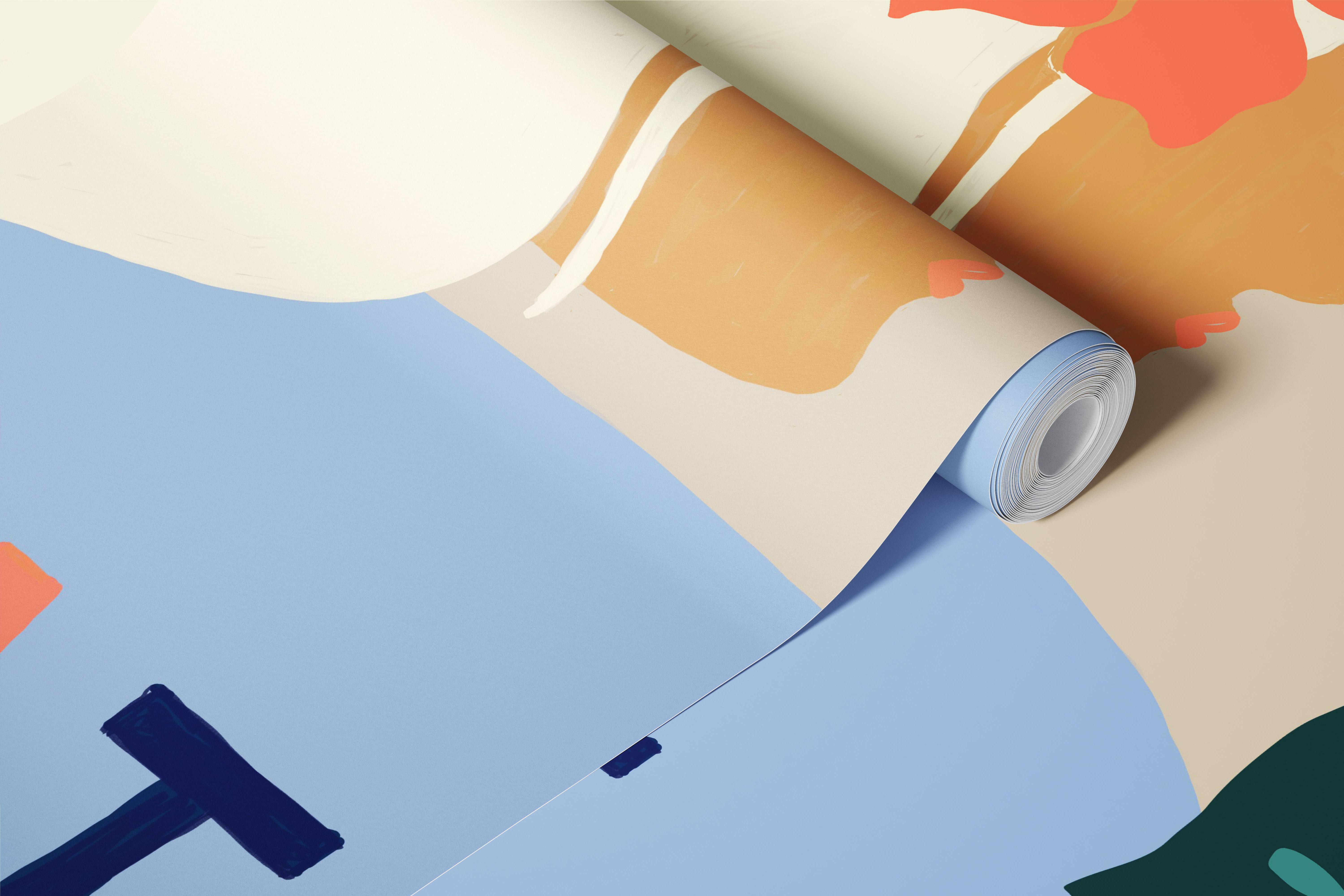 Kolorowy wzór tapety z inspirującym tekstem