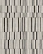 broken stripes - black on linen