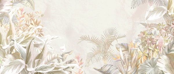 Chic Tropical Flora Design