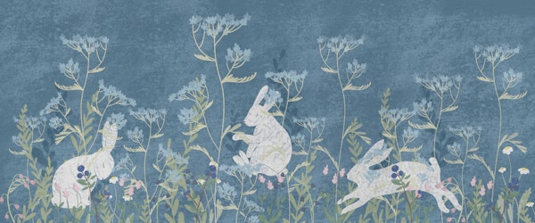 Whimsical Forest Bunnies