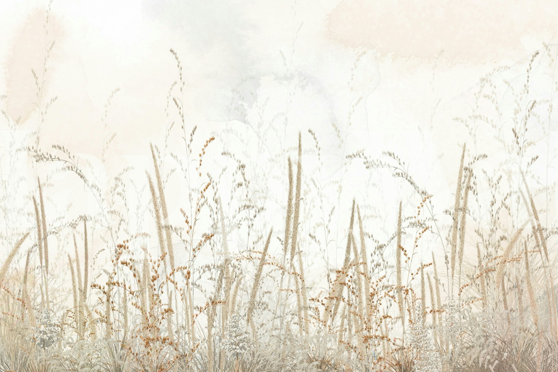 Carta da parati Lush Green Forest Haven in una stanza