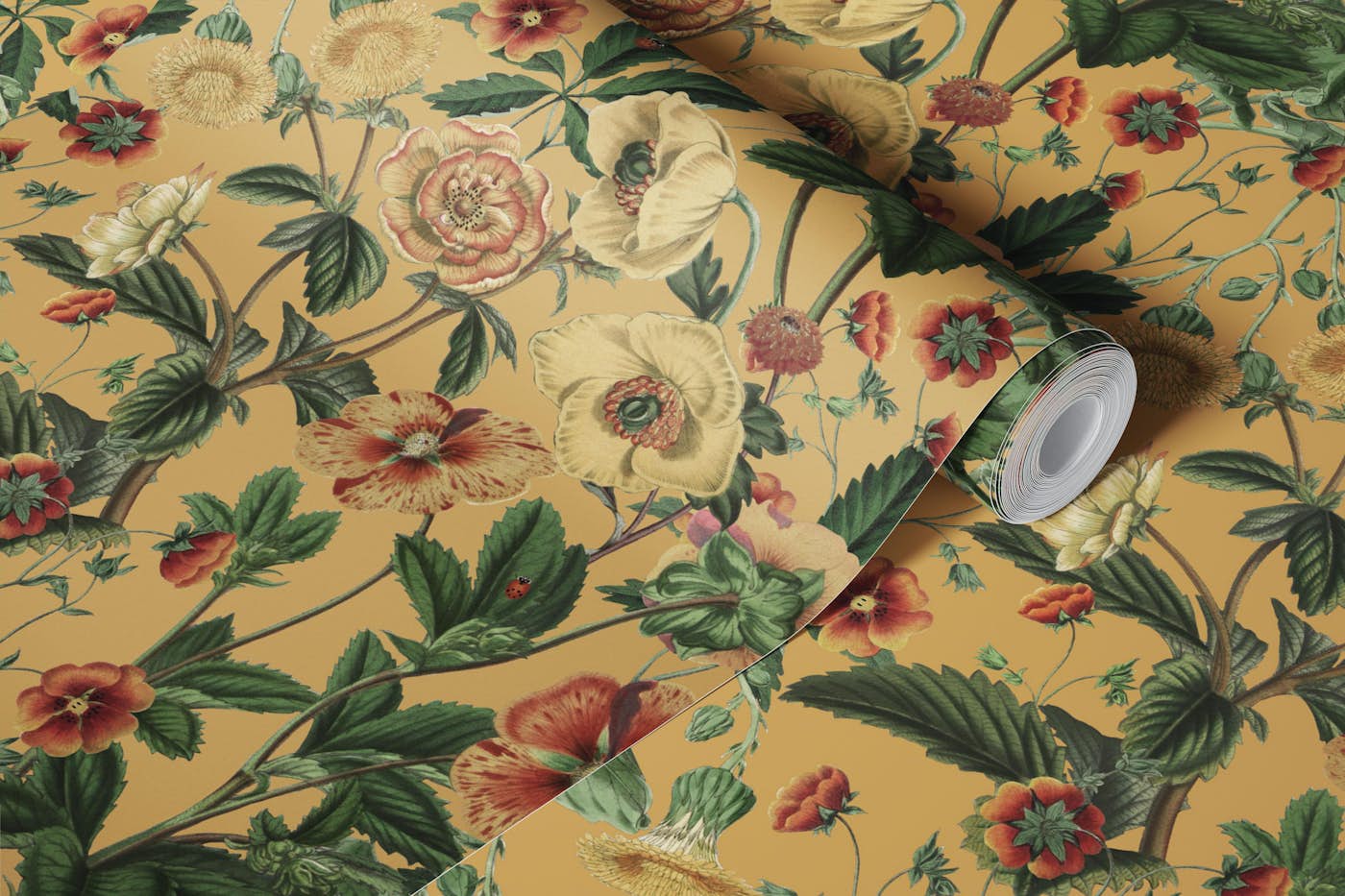 Delightful June wallpaper roll