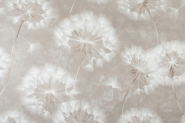 Delicate Dandelion Pattern