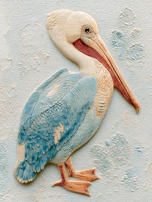 Vintage Pelican Art