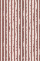 Terracotta Ripple Stripes papiers peint