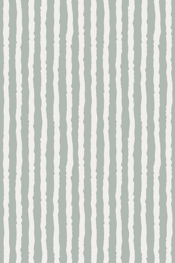 Light Sage Ripple Stripes