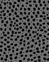 Cheetah Animal Black Gray 1 behang