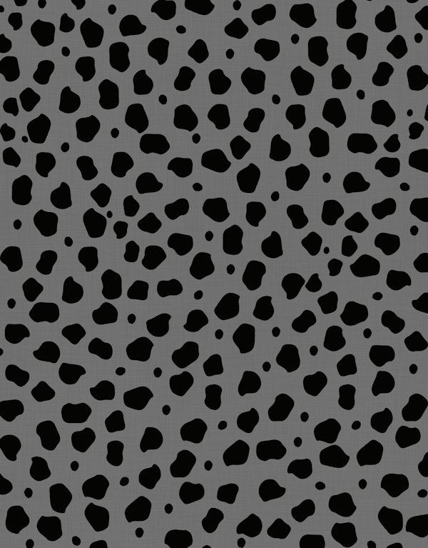 Cheetah Animal Black Gray 1
