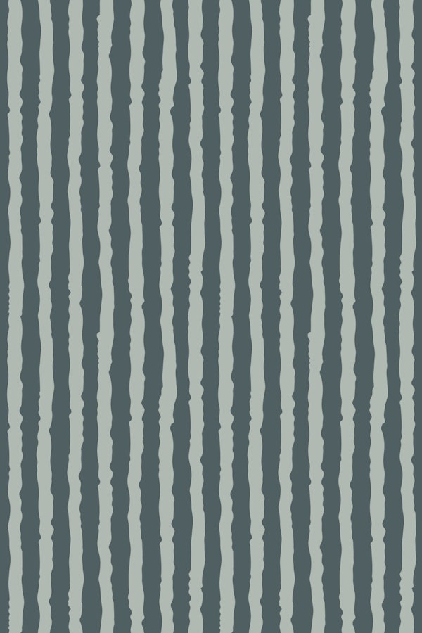 Olive Green Ripple Stripes