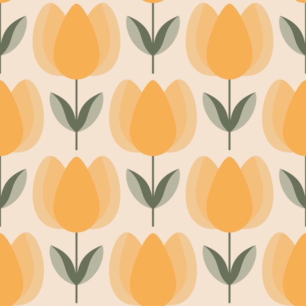 Tulip Field Dream Yellow