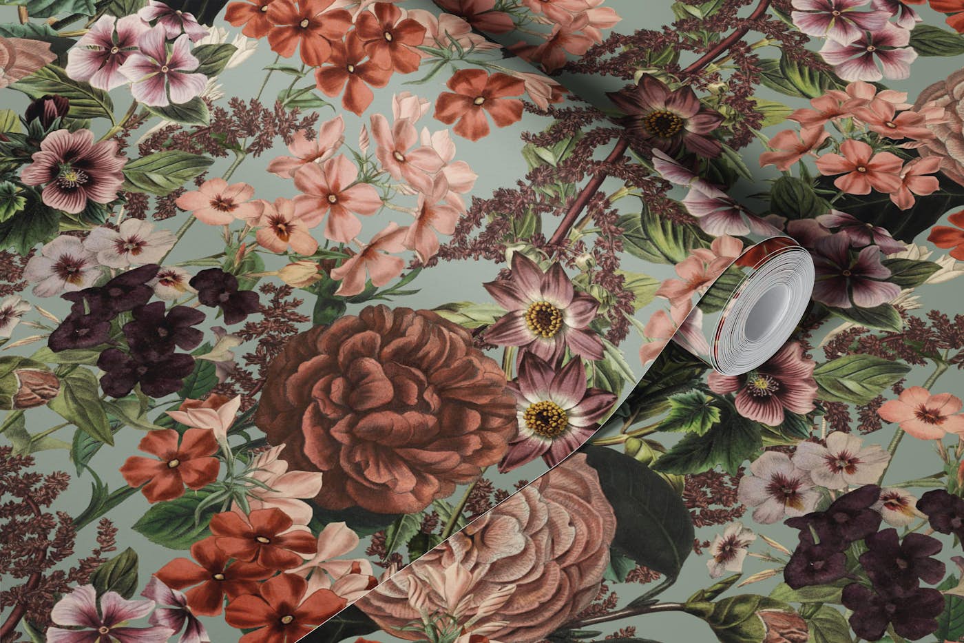 Rose Royal wallpaper roll