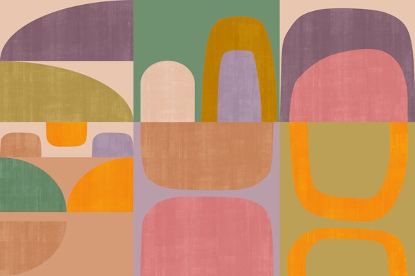 Retro Chic Color Blocks