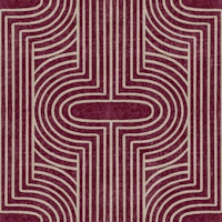 Ruskin - maroon behang