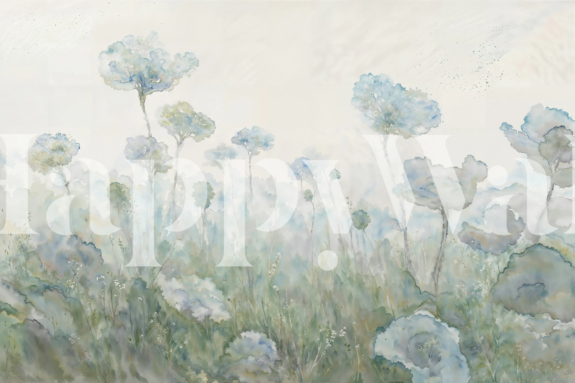 Tapeta Mystic Meadow Dream w pokoju