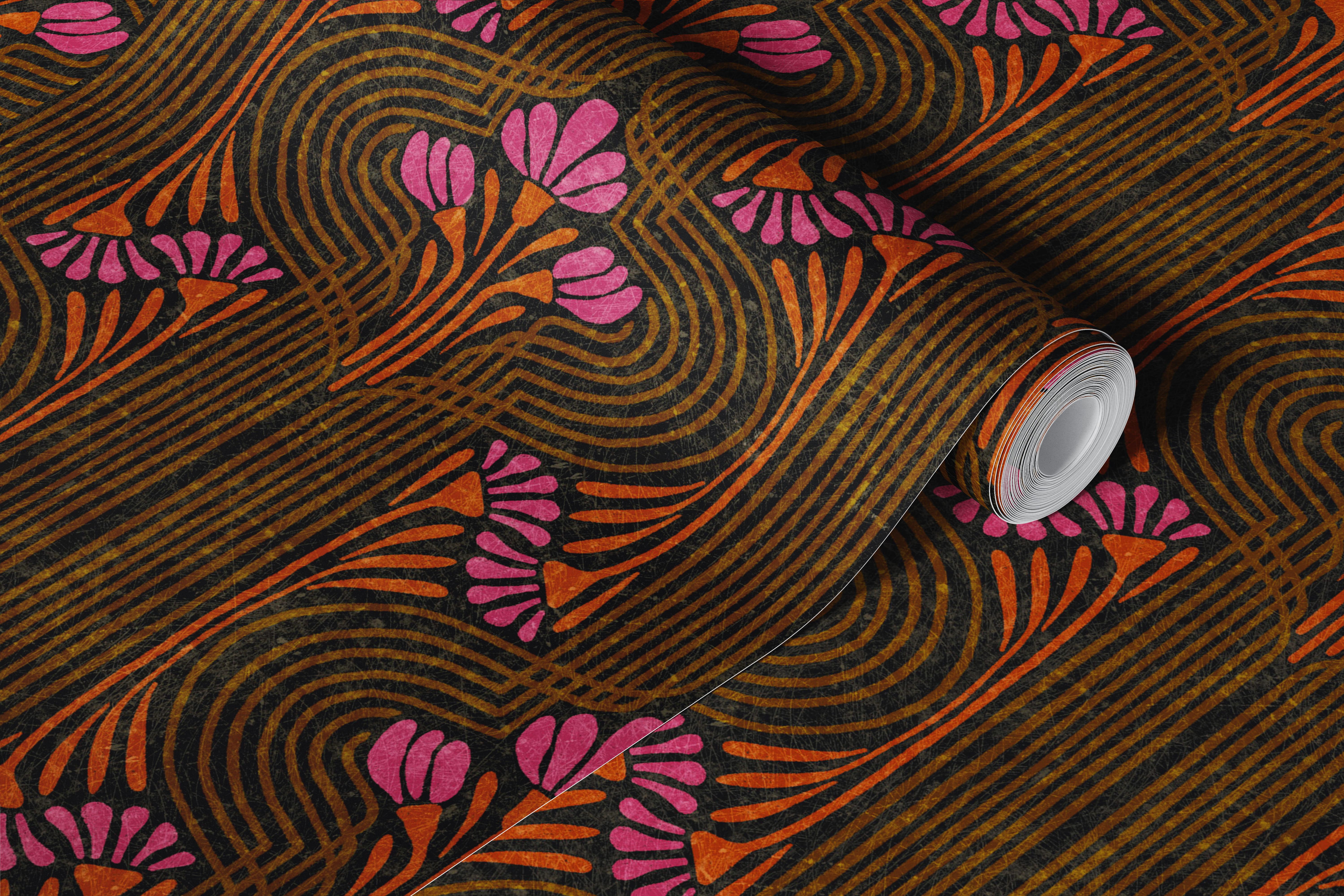 Siegfried - dark wallpaper in a room