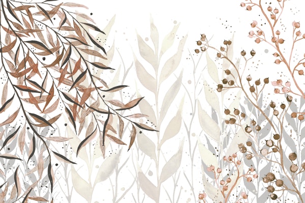 Ethereal Autumn Branches