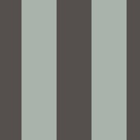Sage green and chocolate brown cabana stripe wallpaper