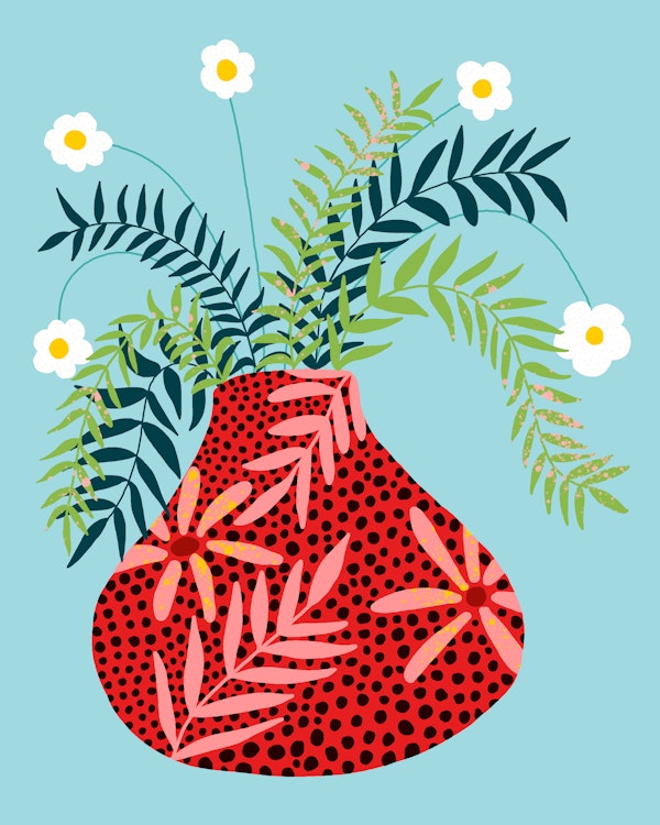 Sunny Side Up Flower Pot