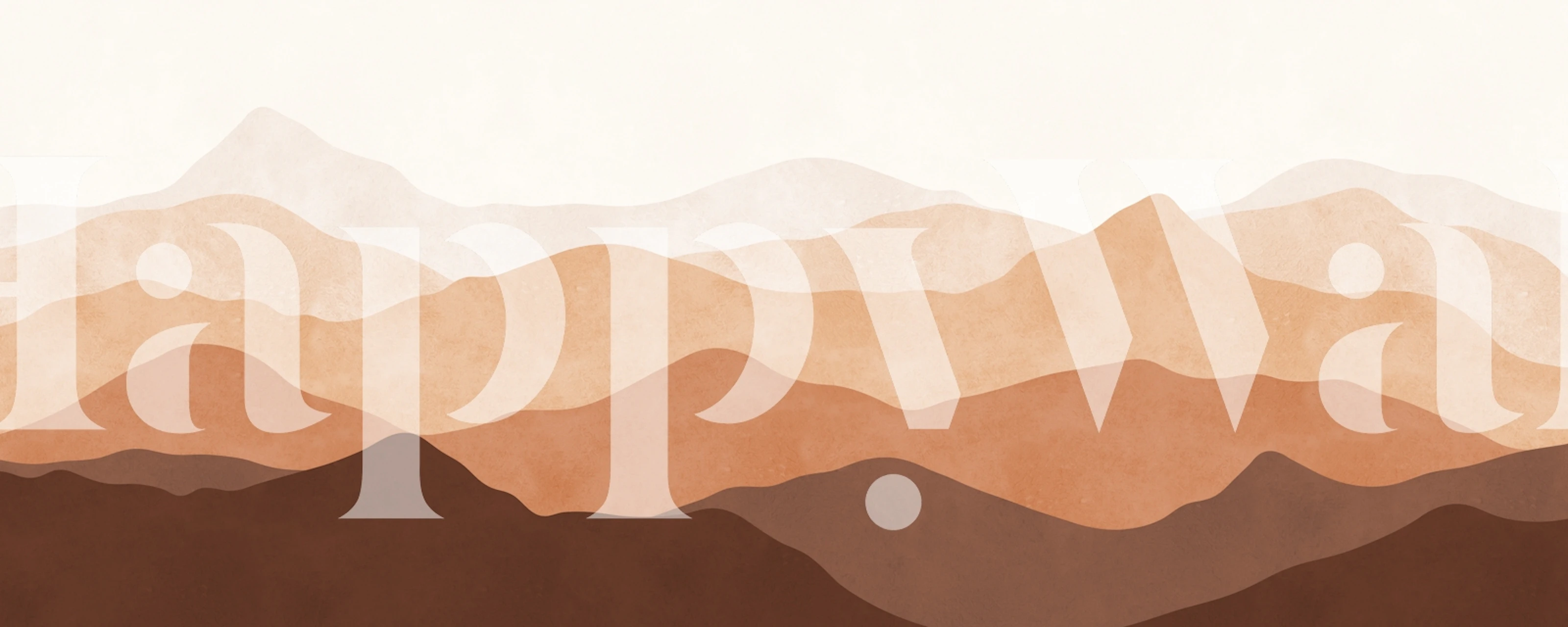 Desert Horizon Dream tapetti huoneessa