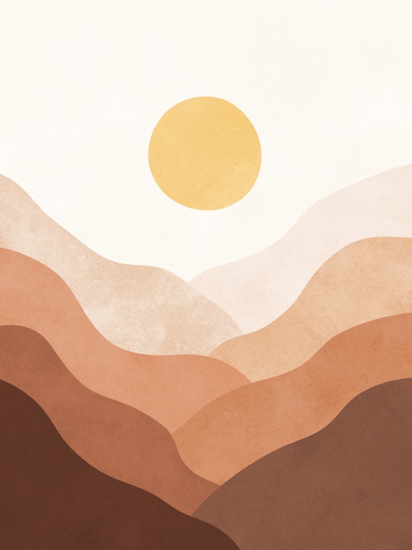 Golden Sunrise Vista
