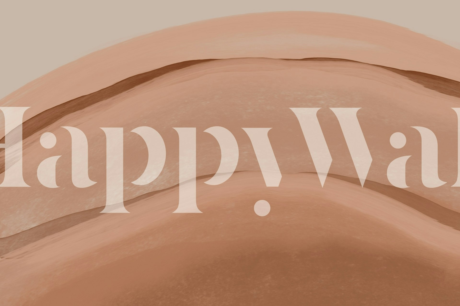 Abstract layering of soft earthy tones in sand colors wallpaper