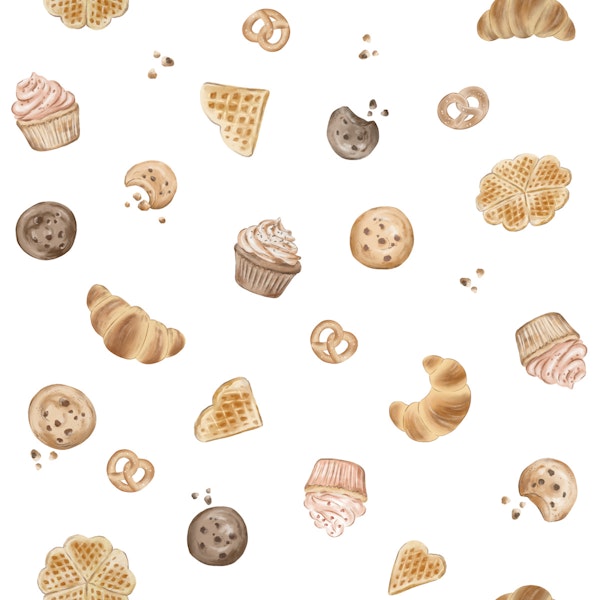 Bakery Bliss Design In White