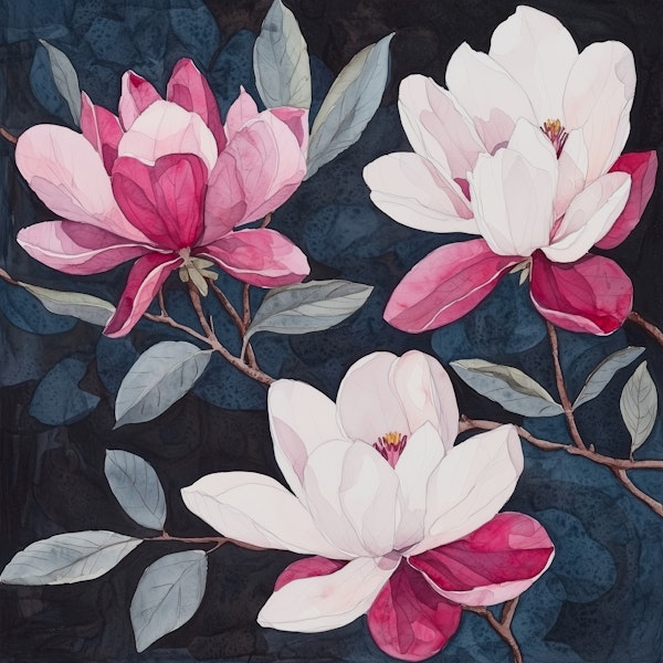 Magnolia Dreams in Bloom