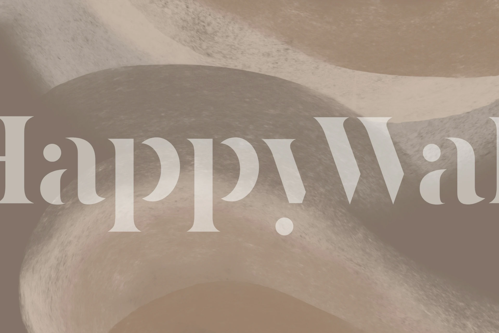 Calm Sand Dunes papel de parede em um quarto