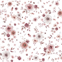 Timeless Floral Beauty In White Red tapety