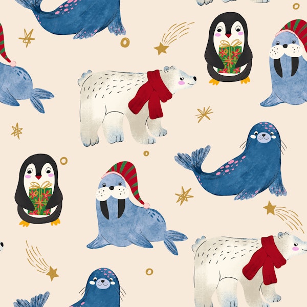 Arctic Holiday Friends