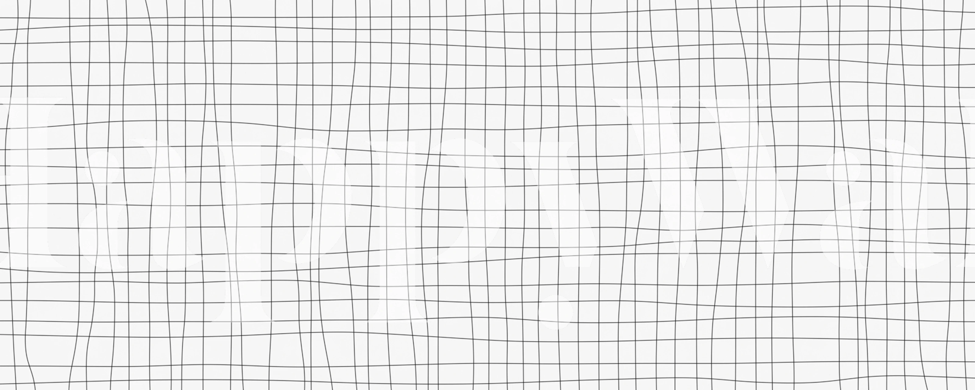 Black and white minimalist wavy grid wallpaper design