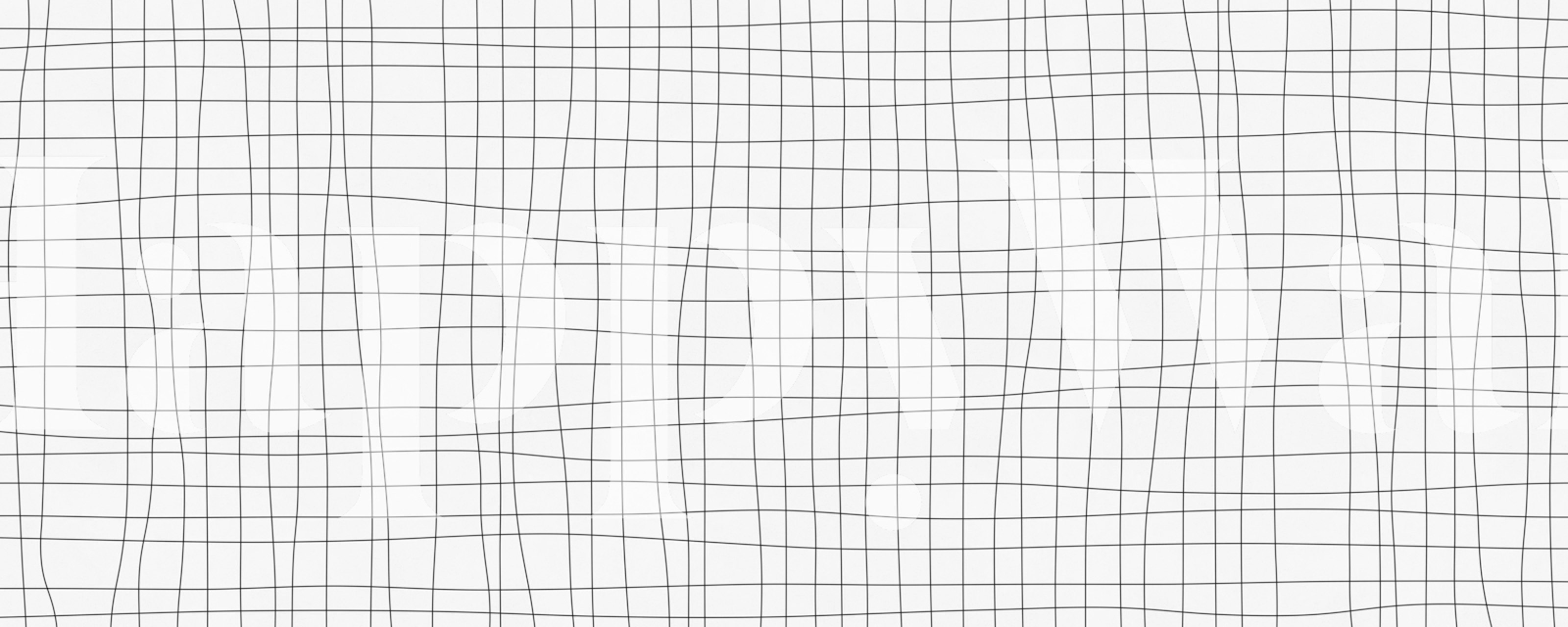 Black and white minimalist wavy grid wallpaper design