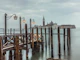Jetty over Venetian Lagoon