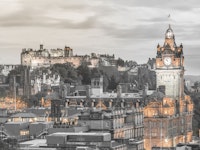 Edinburgh Castle carta da parati