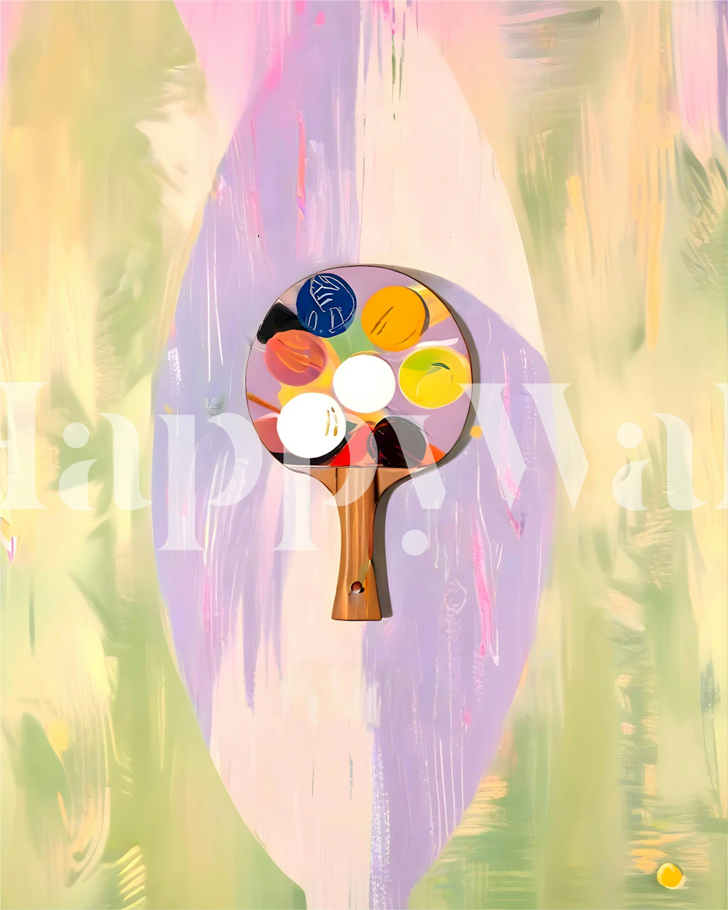 Šarena tapeta u sobi