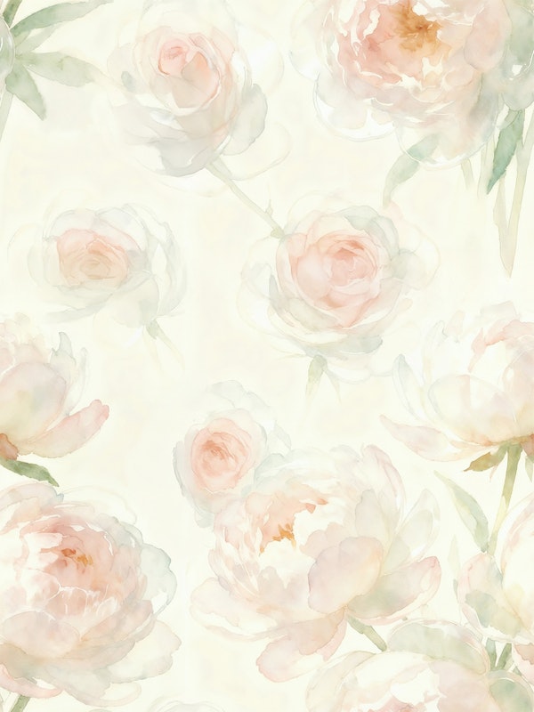 Soft Blush Blooms