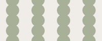 Soft sage green bubble stripes papiers peint