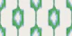 Ikat inspired stripes vibrant green and blue