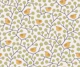 birds on branches - sage and tan