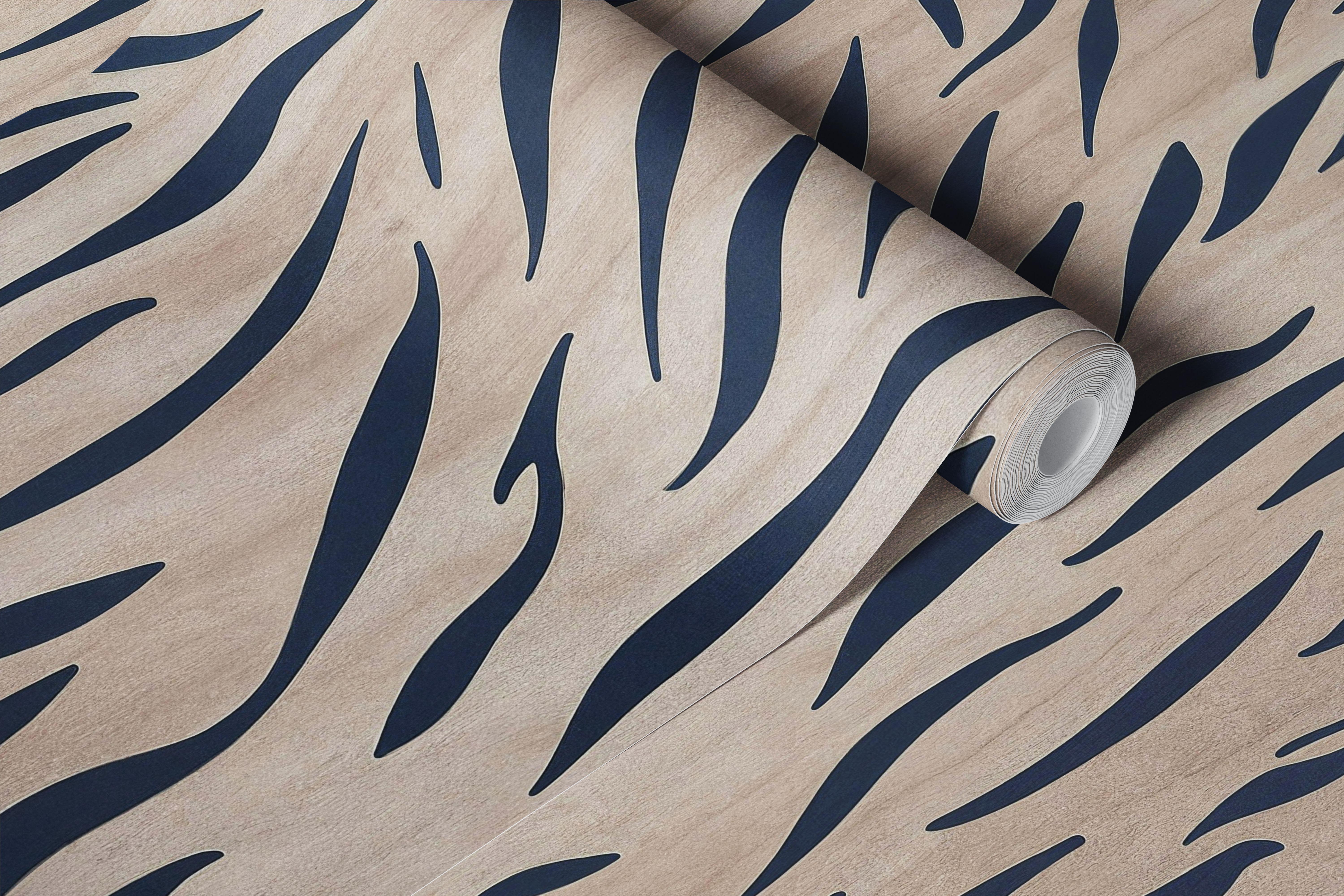 Animal print inspired wallpaper with neutral colors and dynamic textures