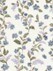 Delicate Blue Floral Vine