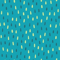 Marine Raindrops - teal melon turquoise M tapete