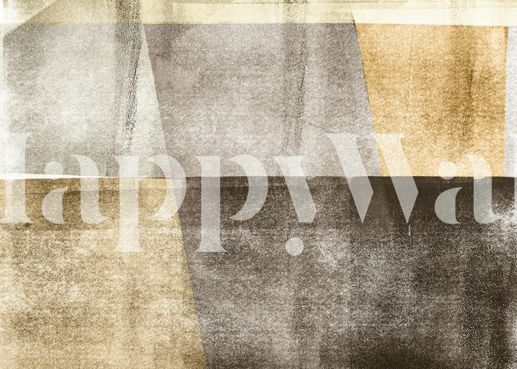 Textured earth tones wallpaper in a room