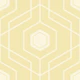 Art Deco Honeycomb - Soft Butter Yellow 1